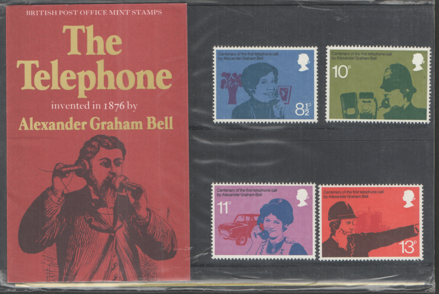 (image for) 1976 The Telephone Royal Mail Presentation Pack 78